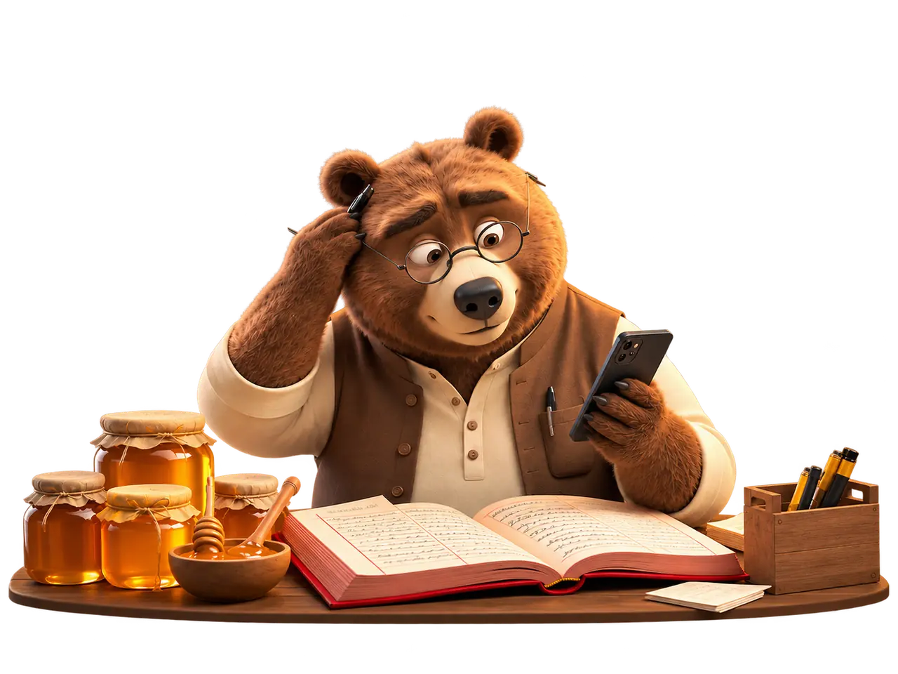 A trader waiting on payments for goods sold on credit